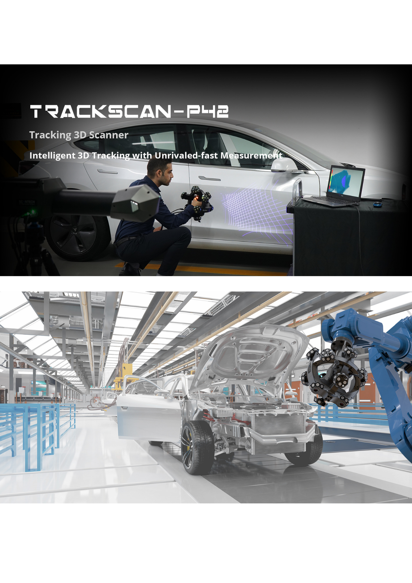 SCANTECH TrackScan - P42 3D System