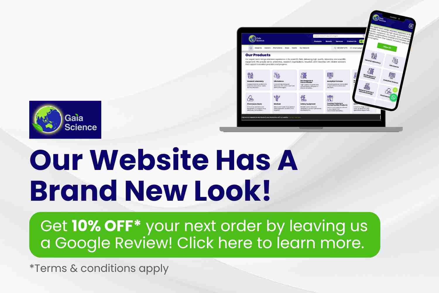 Our Website Has A Brand New Look!