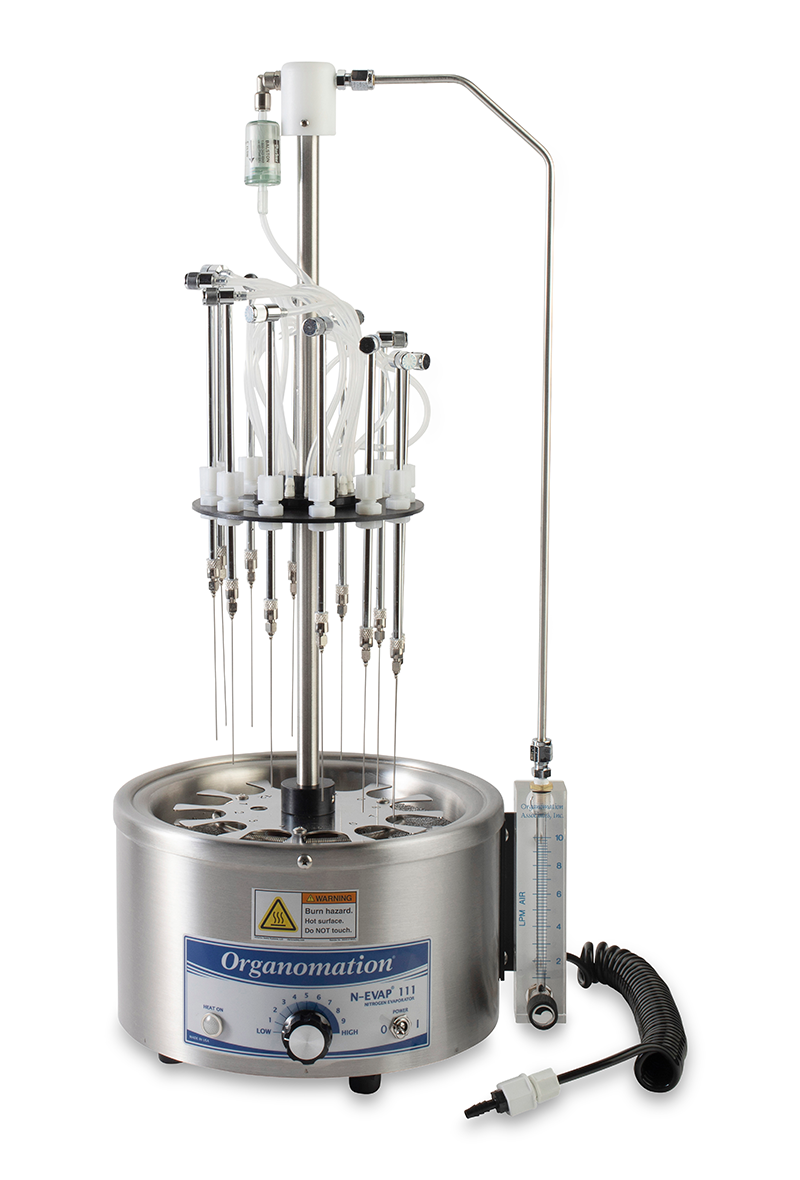12 Position N-EVAP Nitrogen Evaporator