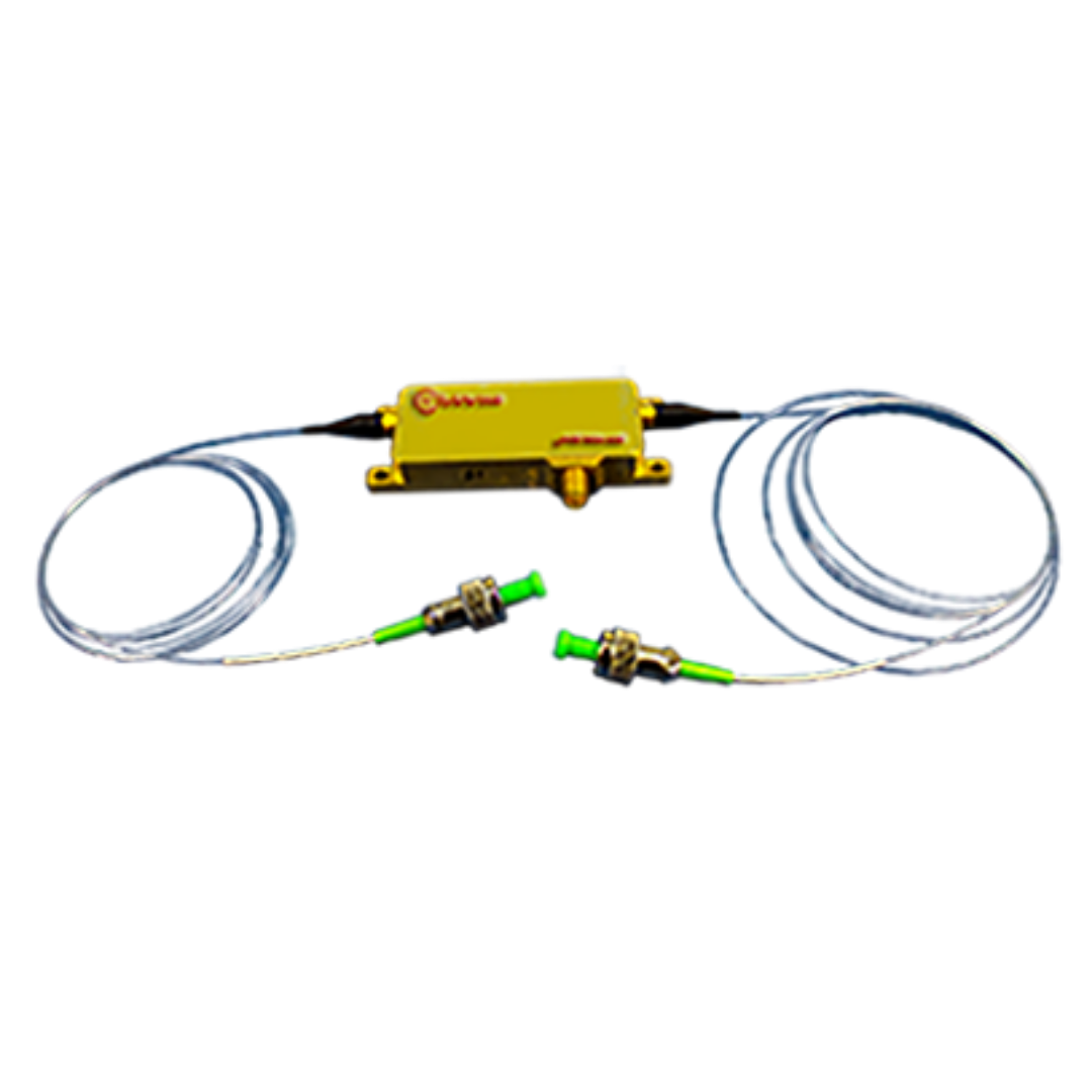 Fiber-coupled Acousto-Optic Modulators