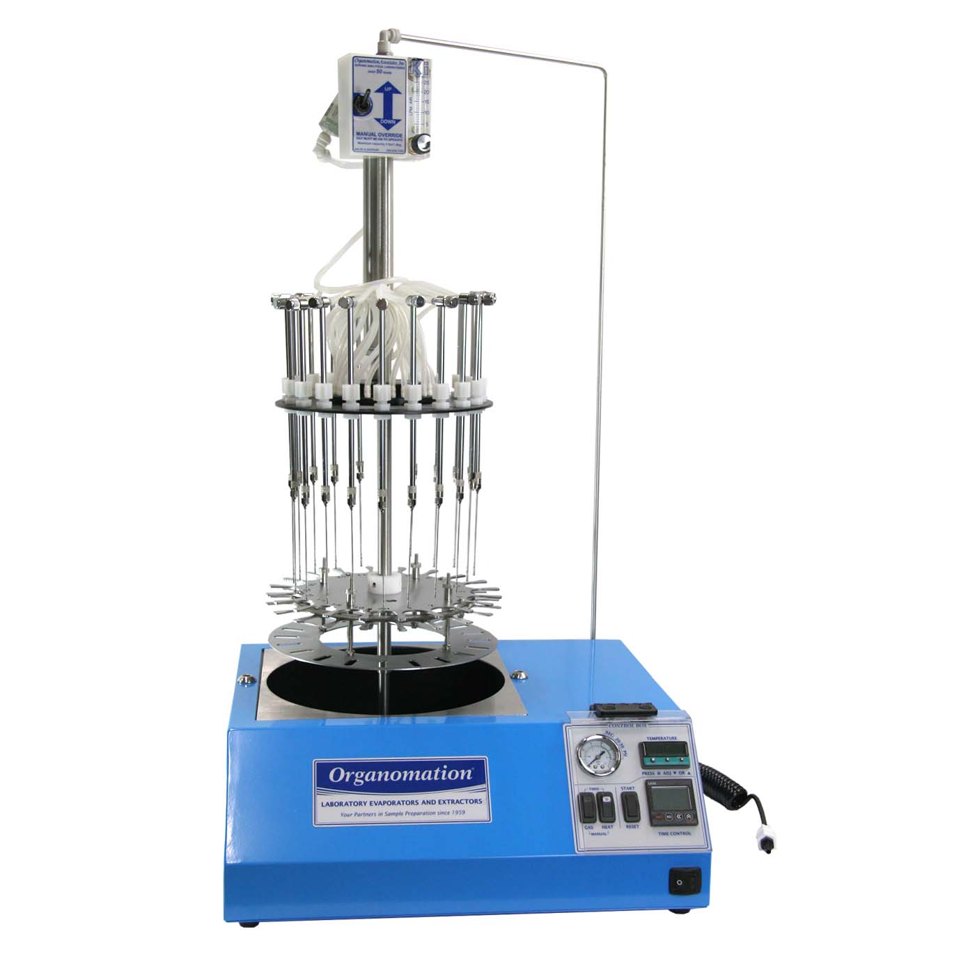 20 Position Auto N-EVAP Nitrogen Evaporator