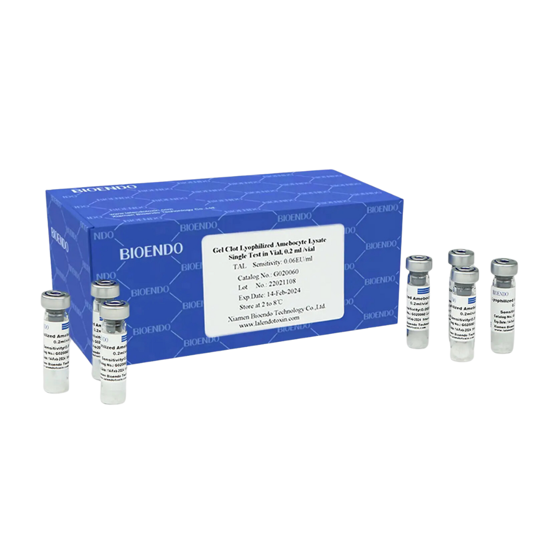 Gel Clot Lyophilized Amebocyte Lysate Single Test in Vial