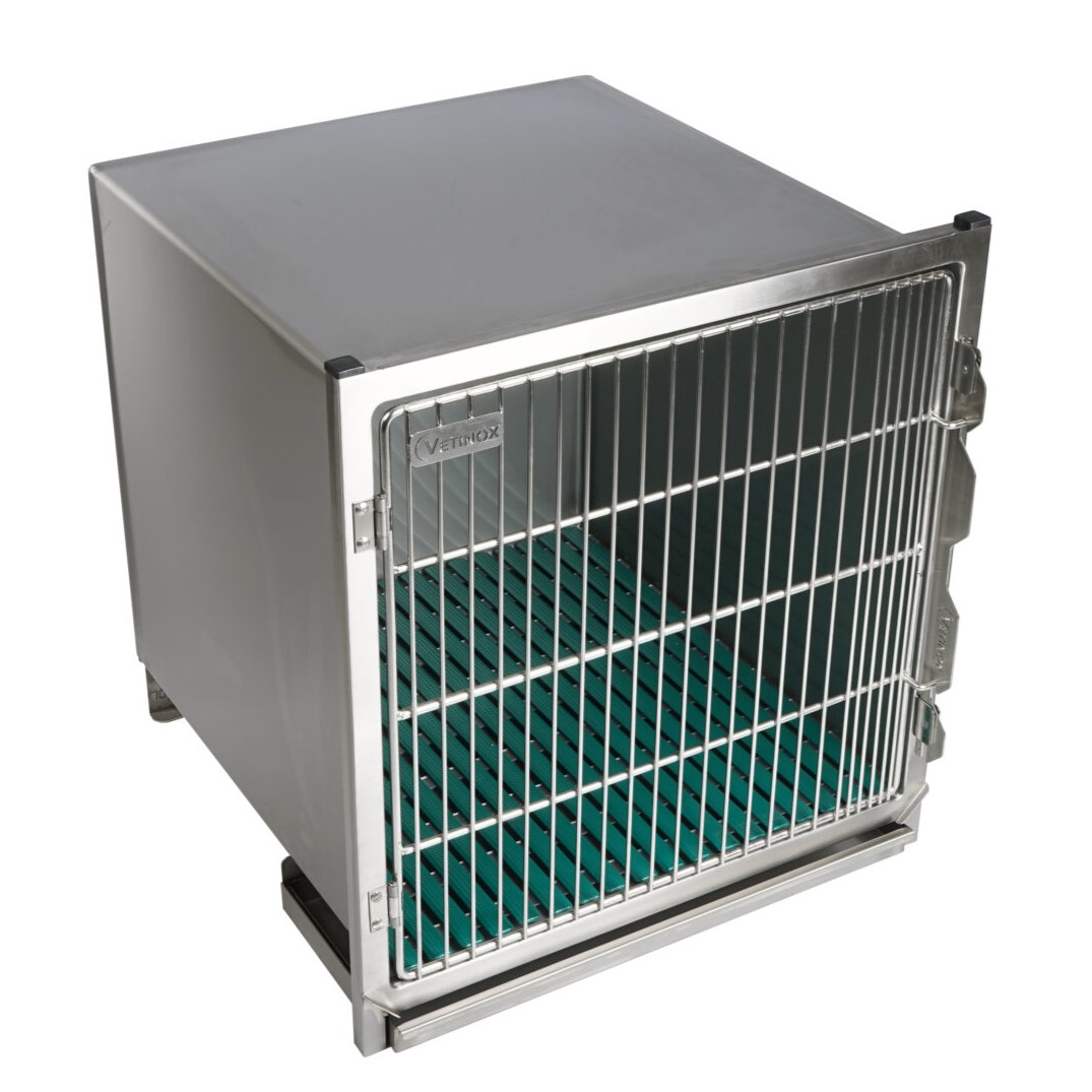 Stainless Steel Cage – B Format – with a Stainless Steel Grid Door