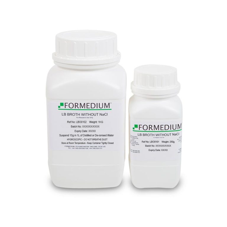 Media for Optimal Cell Growth and Yield of Escherichia Coli Cultures