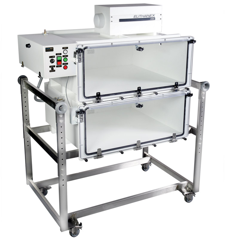 M1-SBFF SMARTBOX® Push Button Chamber System (20-40 Cage Capacity)