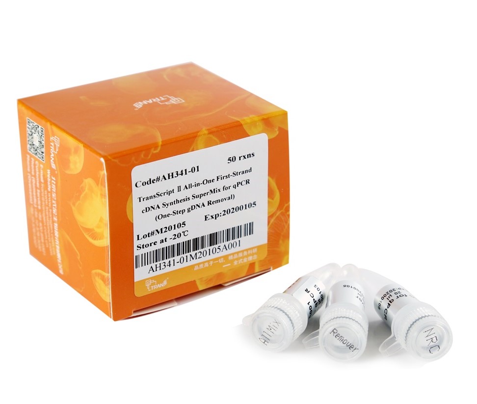 TransScript® II All-in-One First-Strand cDNA Synthesis SuperMix for qPCR (One-Step gDNA Removal)