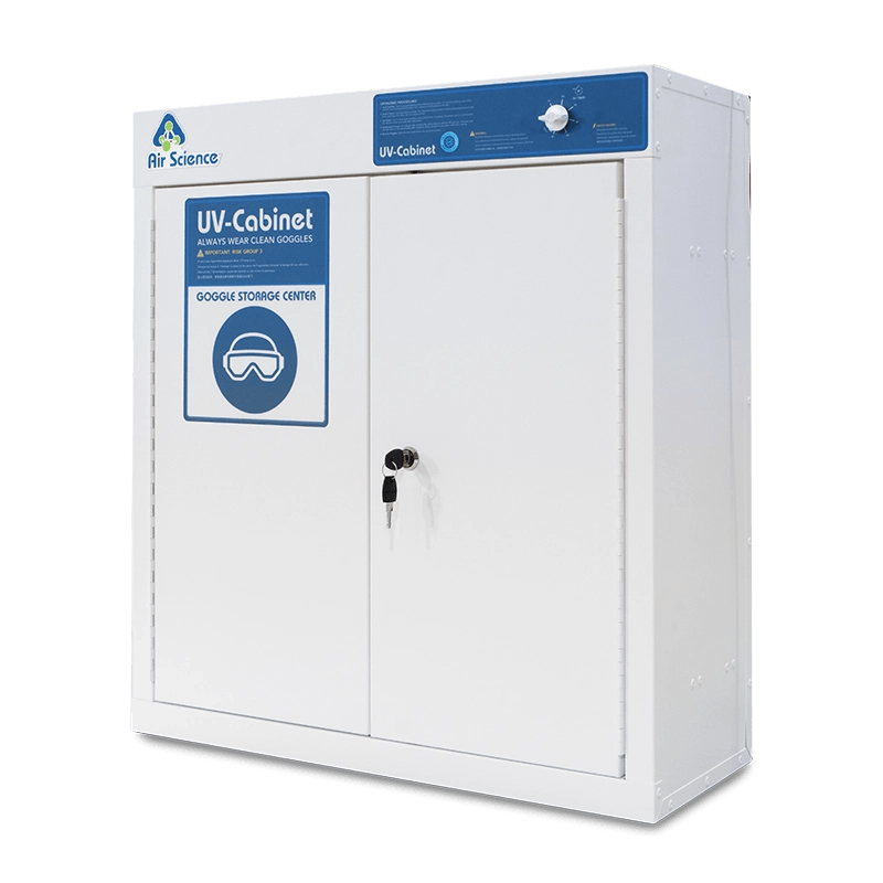 UV Goggle Sanitizer Cabinet