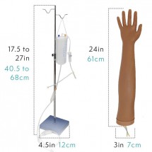 Anatomy Lab Venipuncture and IV Practice Arm Kit and Simulation Arm